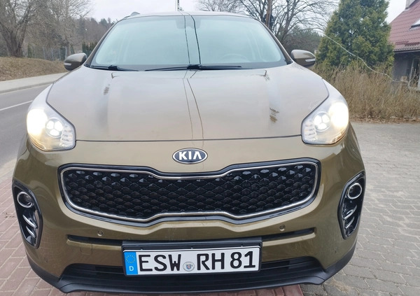 Kia Sportage cena 58000 przebieg: 113200, rok produkcji 2017 z Miastko małe 497